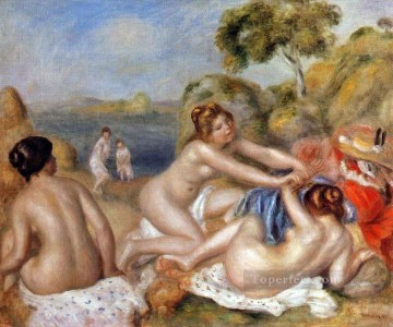 tres bañistas Pierre Auguste Renoir Pinturas al óleo